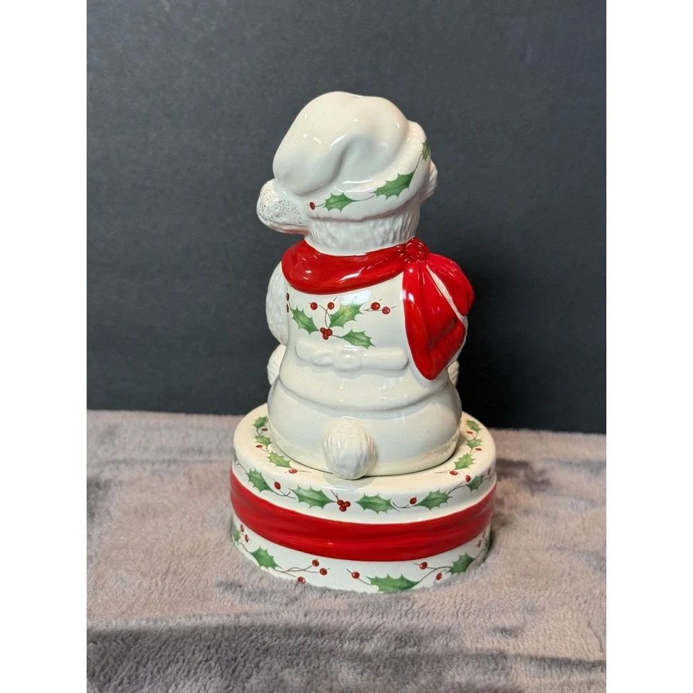 Vintage Teddy Bear‎ Drum Lenox Christmas Xmas Salt & Pepper Shaker Set NIB New